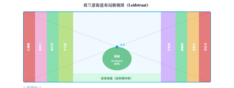 荷兰景入门：色彩搭配与植物层次法则